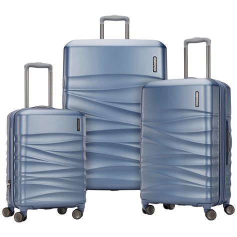 american tourister 3pc luggage set.